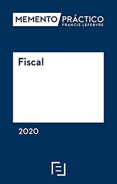 portada Memento Fiscal 2020 (in Spanish)
