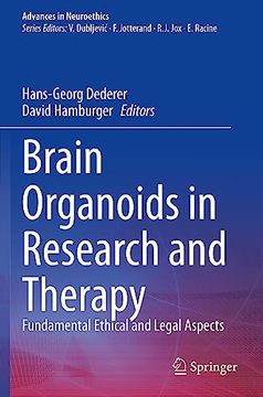 portada Brain Organoids in Research and Therapy: Fundamental Ethical and Legal Aspects (en Inglés)