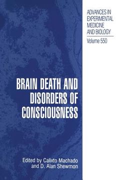 portada Brain Death and Disorders of Consciousness (en Inglés)