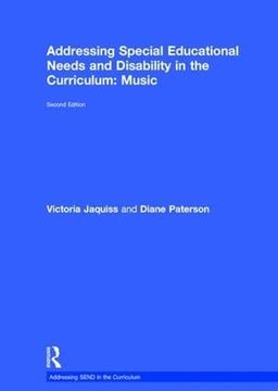 portada Addressing Special Educational Needs and Disability in the Curriculum: Music
