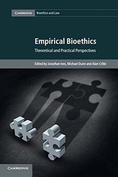 portada Empirical Bioethics (Cambridge Bioethics and Law) (in English)