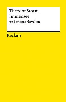 portada Immensee und Andere Novellen (in German)