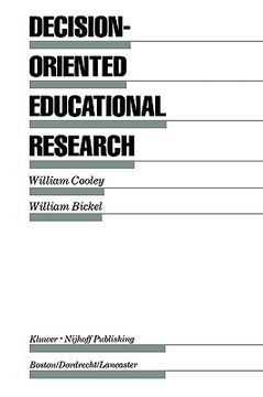 portada decision-oriented educational research (en Inglés)
