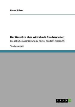 portada Der Gerechte aber wird durch Glauben leben (German Edition)