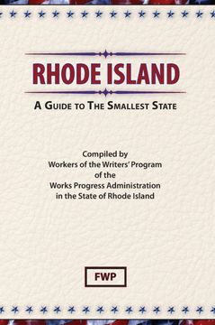 portada Rhode Island (American Guide) [Idioma Inglés] 