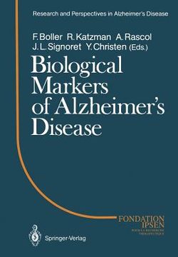 portada biological markers of alzheimer s disease (en Inglés)