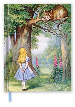 portada John Tenniel: Alice and the Cheshire cat (Blank Sketch Book) (Luxury Sketch Books) (in English)