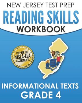 portada NEW JERSEY TEST PREP Reading Skills Workbook Informational Texts Grade 4: Preparation for the NJSLA-ELA (en Inglés)