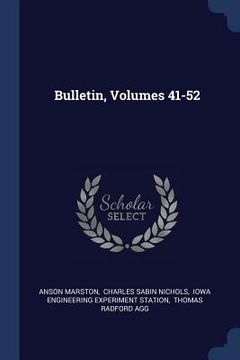 portada Bulletin, Volumes 41-52
