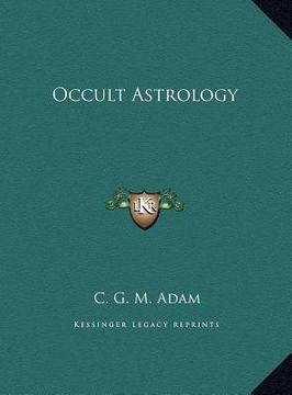 portada occult astrology (en Inglés)