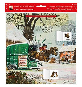 portada Norman Thelwell - Pony Cavalcade Advent Calendar (With Stickers) 