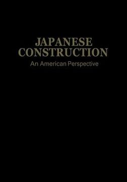 portada Japanese Construction: An American Perspective (in English)