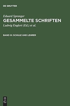 portada Schule und Lehrer (in German)