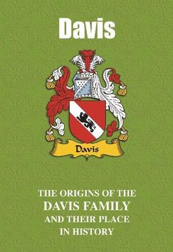 portada Davis: The Origins of the Davis Family and Their Place in History (uk Family Name Books) (in English)