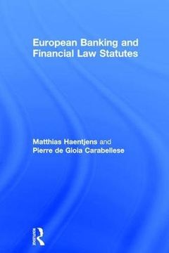 portada European Banking and Financial Law Statutes (in English)