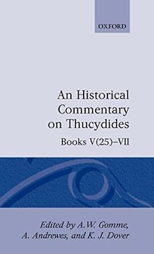 portada An Historical Commentary on Thucydides Volume 4. Books V(25)-Vii (en Inglés)