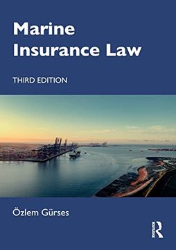 portada Marine Insurance law (en Inglés)
