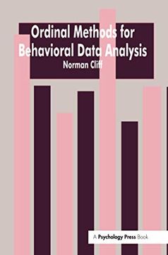 portada Ordinal Methods for Behavioral Data Analysis (en Inglés)