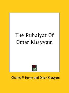 portada the rubaiyat of omar khayyam (en Inglés)