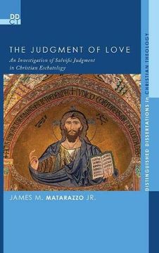 portada The Judgment of Love (Distinguished Dissertations in Christian Theology) (in English)