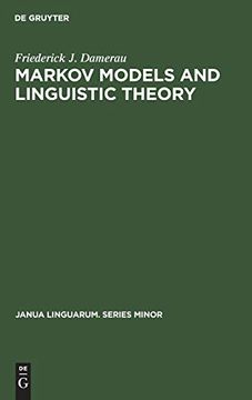 portada Markov Models and Linguistic Theory (Janua Linguarum. Series Minor) (en Inglés)