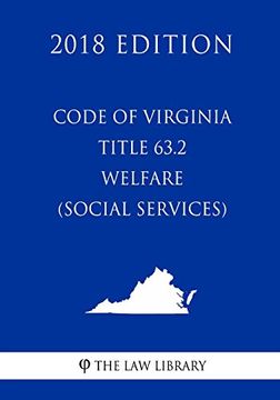 portada Code of Virginia - Title 63. 2 - Welfare (in English)