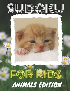 portada Sudoku for kids: Animals Edition