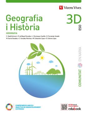 portada Geografia i Historia 3 q div (Comunitat en Xarxa) (en Catalá)