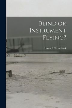 portada Blind or Instrument Flying?
