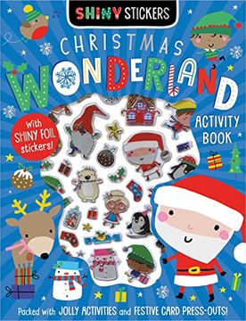 portada Shiny Stickers Christmas Wonderland (en Inglés)