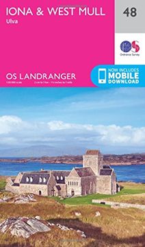 portada Iona & West Mull, Ulva (OS Landranger Map)