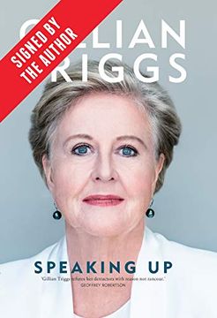 portada Speaking up (Signed by Gillian Triggs) (in English)