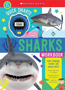 portada Quick Smarts Sharks Workbook: Scholastic Early Learners (en Inglés)