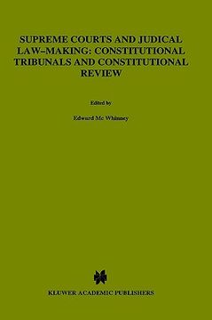 portada supreme courts and judical law-making: constitutional tribunals and constitiutional review