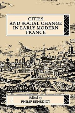 portada cities and social change in early modern france (en Inglés)