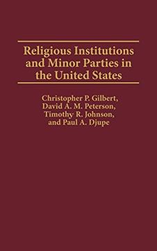 portada Religious Institutions and Minor Parties in the United States (en Inglés)