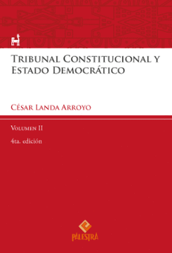 portada TRIBUNAL CONSTITUCIONAL Y ESTADO DEMOCRÁTICO. VOL. II