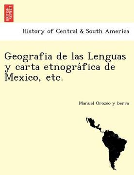 portada geografia de las lenguas y carta etnogra fica de mexico etc. (en Inglés)