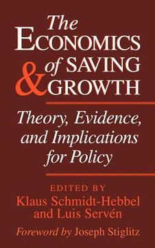 portada The Economics of Saving and Growth: Theory, Evidence, and Implications for Policy 