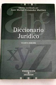 portada Diccionario Juridico (4º Ed. ) (in Spanish)