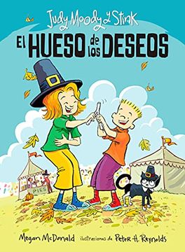 portada Judy Moody Y Stink: El Hueso de Los Deseos / Judy Moody & Stink: The Wishbone Wi Sh (in Spanish)