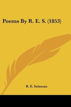 portada poems by r. e. s. (1853) (in English)