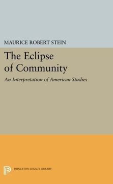 portada The Eclipse of Community: An Interpretation of American Studies (Princeton Legacy Library) (en Inglés)