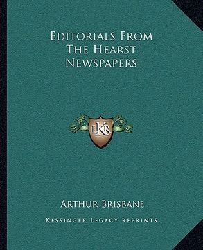 portada editorials from the hearst newspapers (en Inglés)
