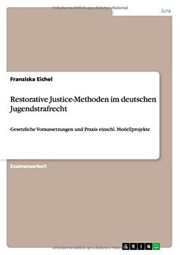 portada Restorative Justice-Methoden im deutschen Jugendstrafrecht