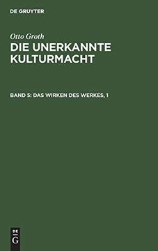 portada Das Wirken des Werkes, 1 (en Alemán)