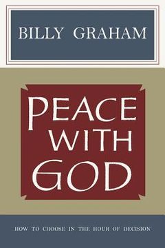 portada Peace with God (en Inglés)