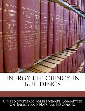 portada energy efficiency in buildings (en Inglés)