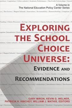 portada exploring the school choice universe: evidence and recommendations (en Inglés)
