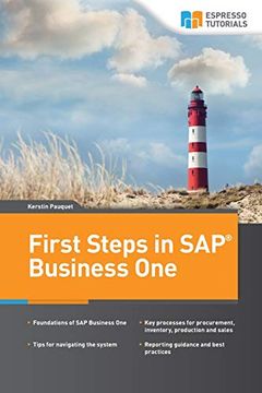 portada First Steps in sap Business one (en Inglés)